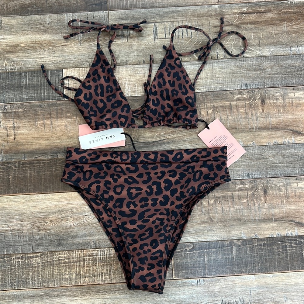 Tan +lines bikini set